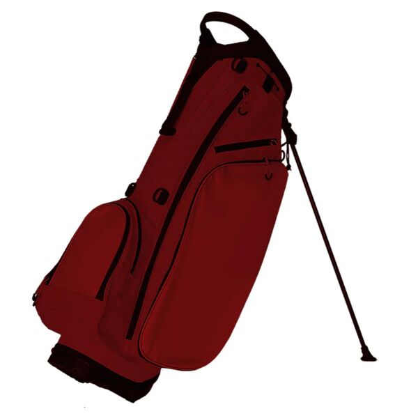 Custom Stand Bag Maroon Thumbnail
