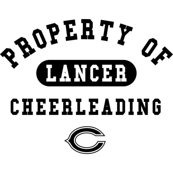 Property of Lancer Cheer Black Thumbnail