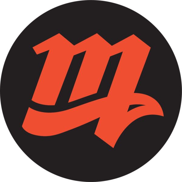 M Circle Orange Black Thumbnail