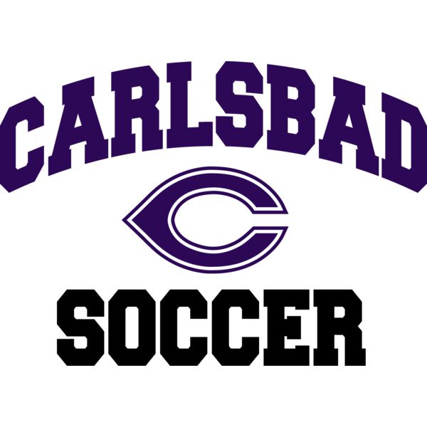 Carlsbad  Arched C Soccer Purple Black Thumbnail