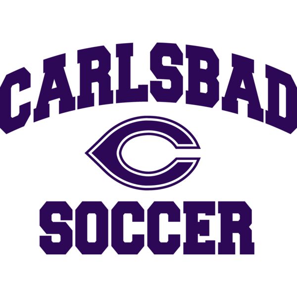 Carlsbad  Arched C Soccer Purple Thumbnail