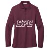 Women's Silk Touch Long Sleeve Polo Thumbnail