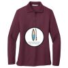 Women's Silk Touch Long Sleeve Polo Thumbnail