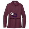 Women's Silk Touch Long Sleeve Polo Thumbnail